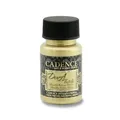 Farba na textil Cadence Dora Textile, metalický odtieň biele zlato, 50 ml